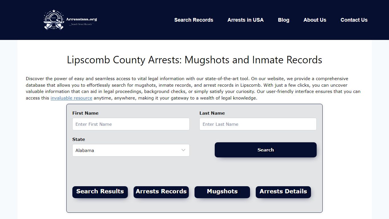 Lipscomb County Arrests: Mugshots and Inmate Records